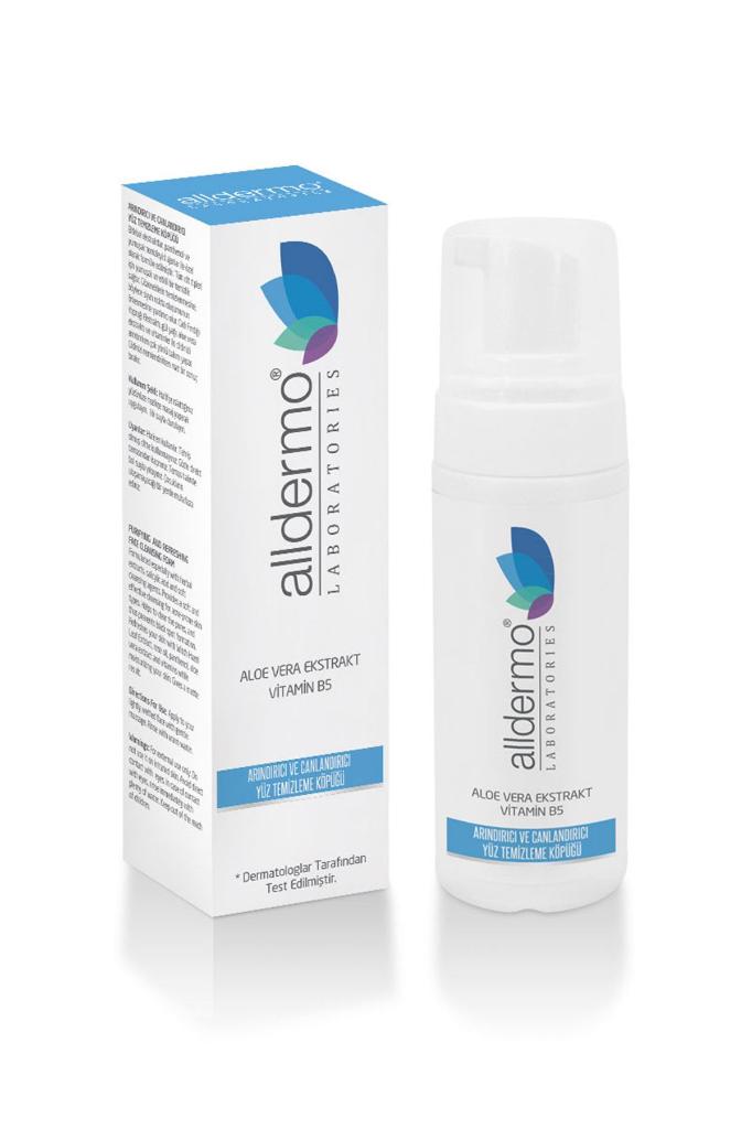 Alldermo Arındırıcı & Canlandırıcı Yüz Temizleme Köpüğü 150 Ml