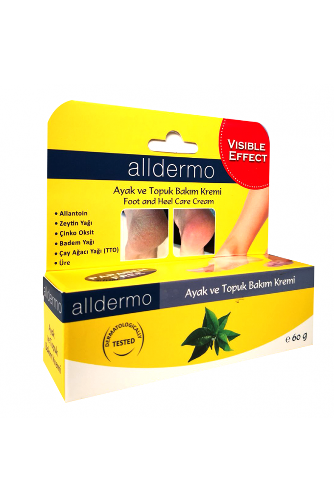 ALLDERMO AYAK VE TOPUK BAKIM KREMİ 60 GR