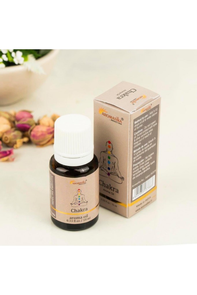 Aromatika Chakra aromatik yağ difüzör ve buhurdanlık kokusu 10 ml