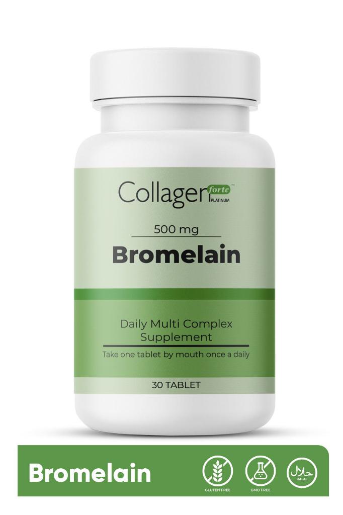 Bromelain 500 mg 30 tablet