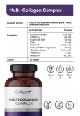 Collagen Forte Multi Collagen Complex, Hyalüronik Asit, Çinko, Selenyum, Vitamin C-e-d3 & Probiyotik, 90 Tablet