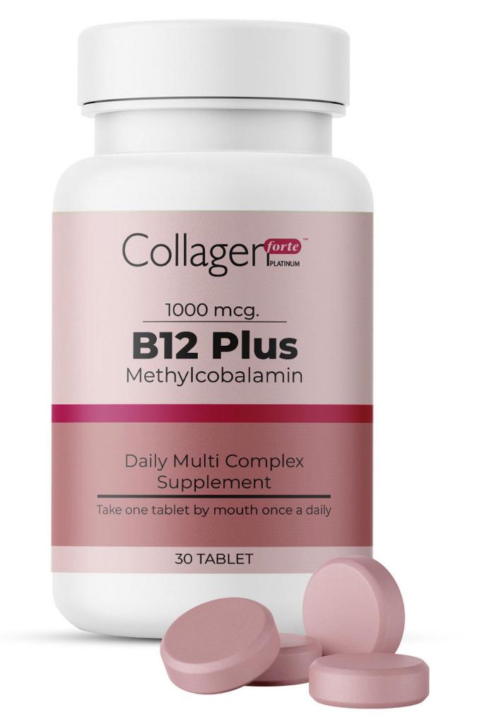 Collagen Forte Platinum B12 Plus Methylcobalamin & Vitamin C
