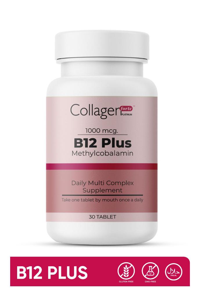 Collagen Forte Platinum B12 Plus Methylcobalamin & Vitamin C