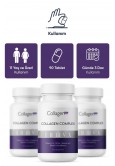 Collagen Forte Platinum Collagen Complex Tip 1,2,3,5 Ve Tip 10 Kolajen, Biotin, Çinko, Selenyum, Vitamin C & Açai, 90 Tablet