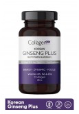 Collagen Forte Platinum Kırmızı Kore Ginseng Plus, Hidrolize Kolajen, Vitamin B5-b6-b12 & Çinko, Softgel 1000mg