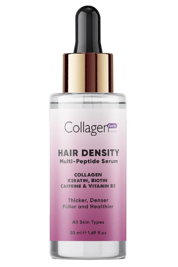 Collagen Forte Platinum Saç Dökülmesine Karşı Serum 50ml, Kolajen Içerikli, Biotin, Vitamin B5 & Keratin