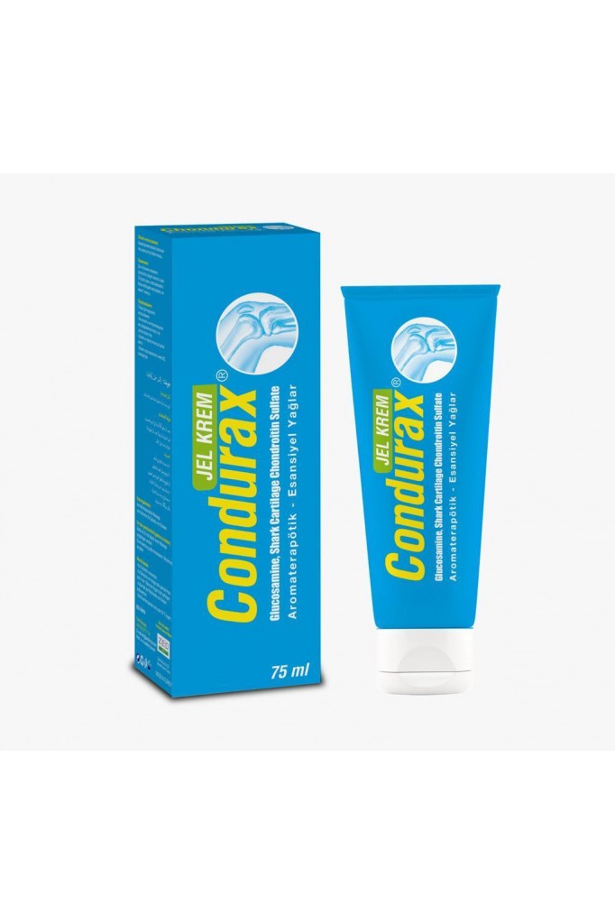 CONDURAX JEL KREM 75 ML (glukozamin, chondroitin, shark cartilage , tip 2 collagen )