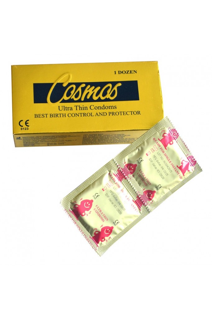 COSMOS ULTRA İNCE PREZERVATİF (KONDOM) 12 Lİ 1 PAKET