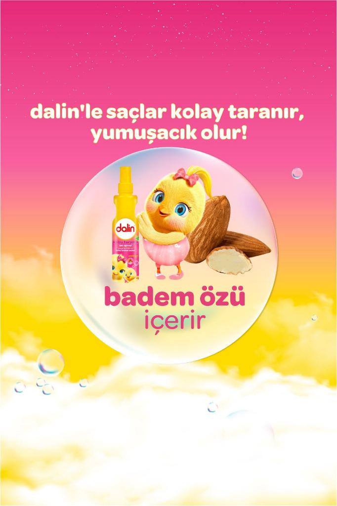 Dalin Badem Yağlı Kolay Tarama Spreyi 200 ml