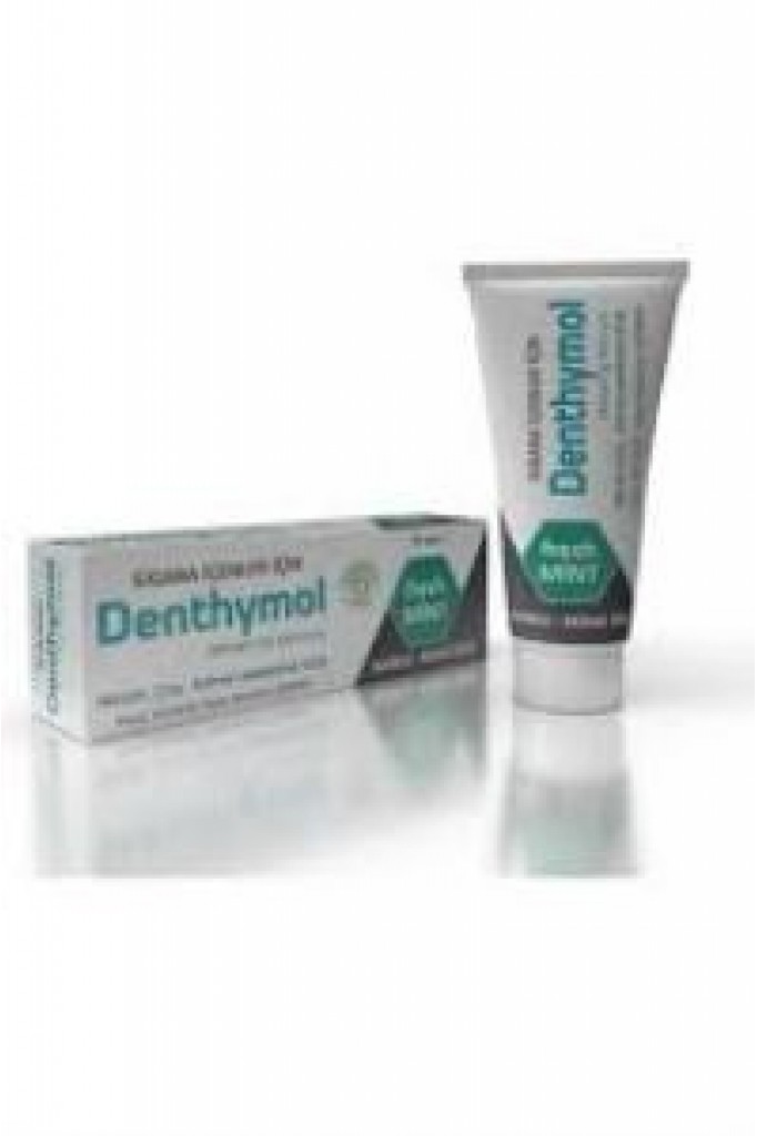 DENTHYMOL Bitkisel Diş Macunu Fresh Mint Naneli-reishi özü sigara içenler için