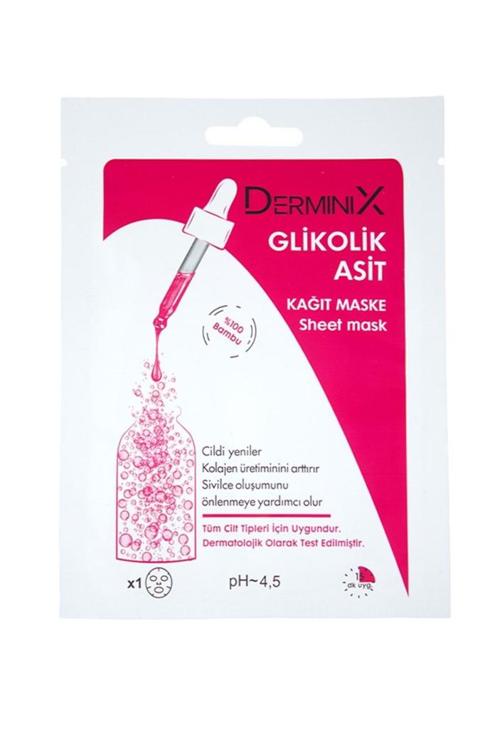 Derminix Glikolik Asit Kağıt Maske