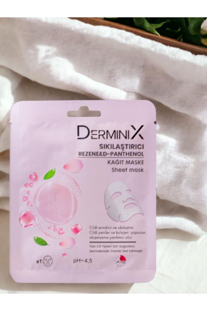 Derminix Sıkılaştırıcı Rezene Ve D-panthenol Içeren Yüz Kağıt Maskesi