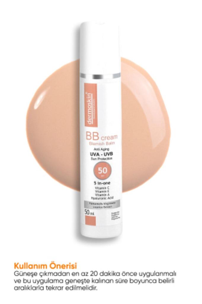 Dermoskin BB Krem SPF 50+   50Ml