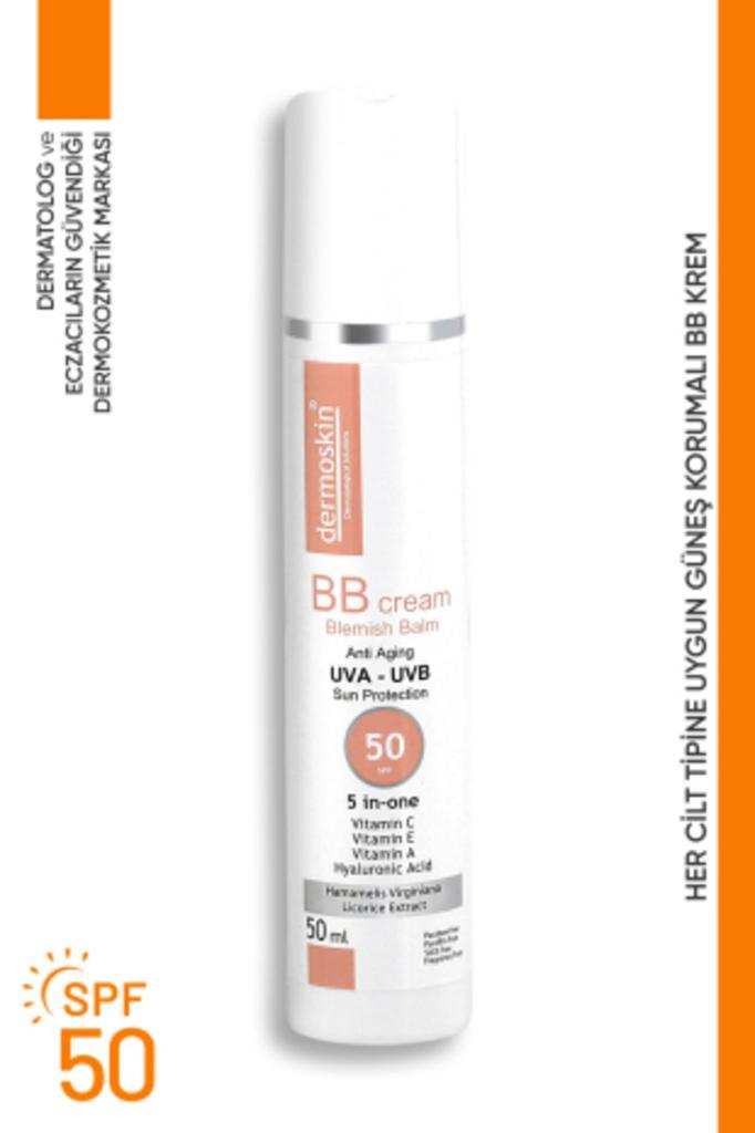 Dermoskin BB Krem SPF 50+   50Ml