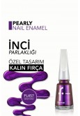 Flormar Sedefli Parlak Oje (MOR) - Pearly Nail Enamel - Pl457 Bewitching - 8682536035651