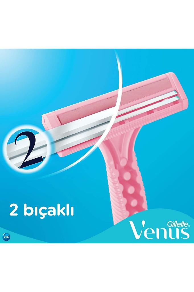 Gillette Venus Simply Venus 2 Basic Kadın Tıraş Bıçağı 5'li