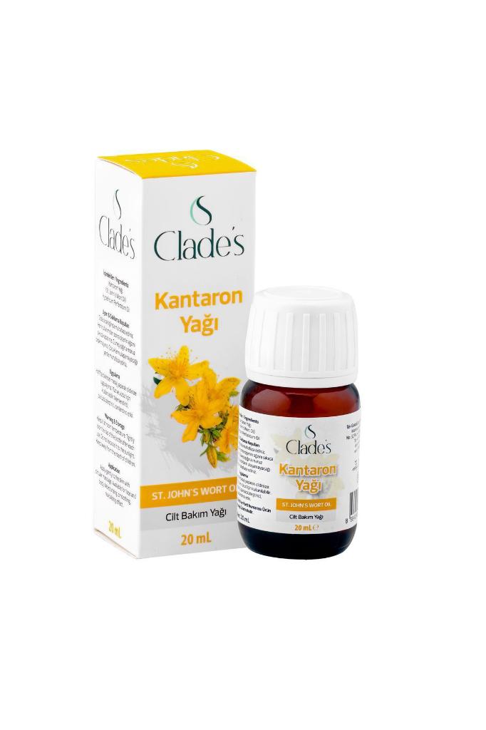 Clades Kantaron Yağı 20 Ml - Cilt Bakım Yağı Centaury Oil