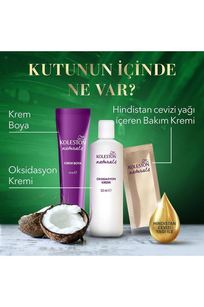 Koleston Naturals Saç Boyası 2/8 Böğürtlen Siyahı