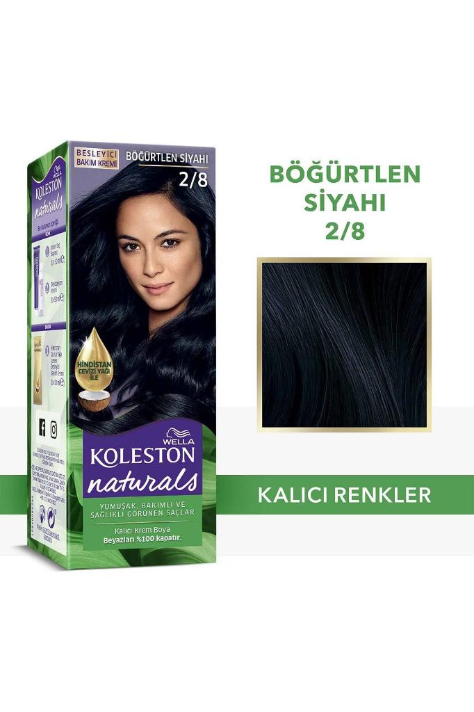 Koleston Naturals Saç Boyası 2/8 Böğürtlen Siyahı