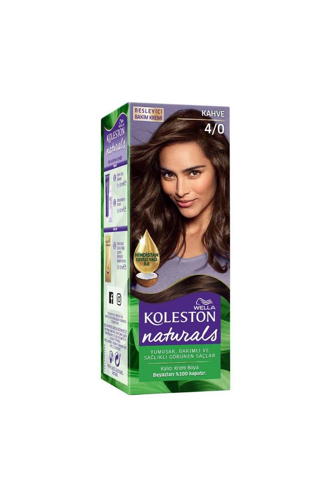 Koleston Naturals Saç Boyası 4/0 Kahve