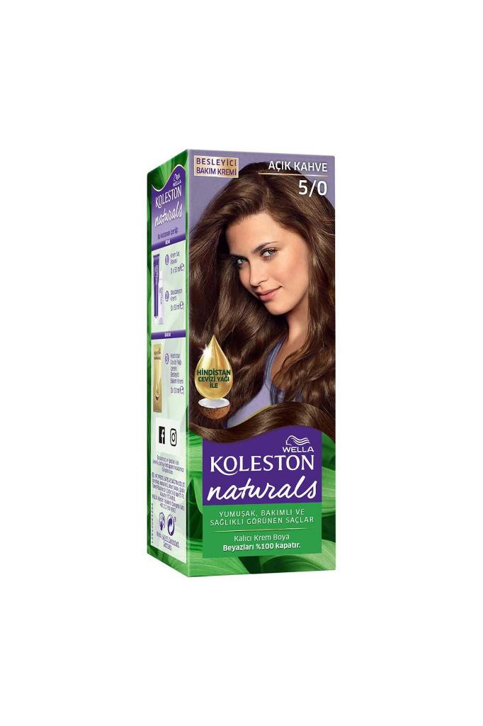 Koleston Naturals Saç Boyası 5/0 Açık Kahve