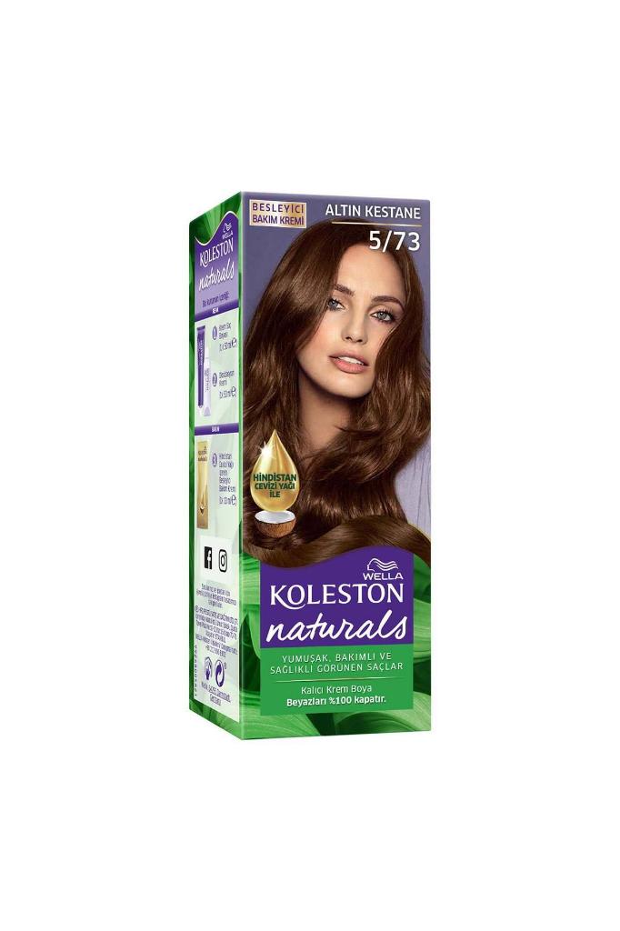 Koleston Naturals Saç Boyası 5/73 Altın Kestane