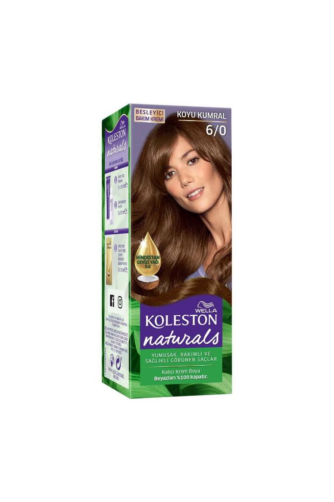 Koleston Naturals Saç Boyası 6/0 Koyu Kumral