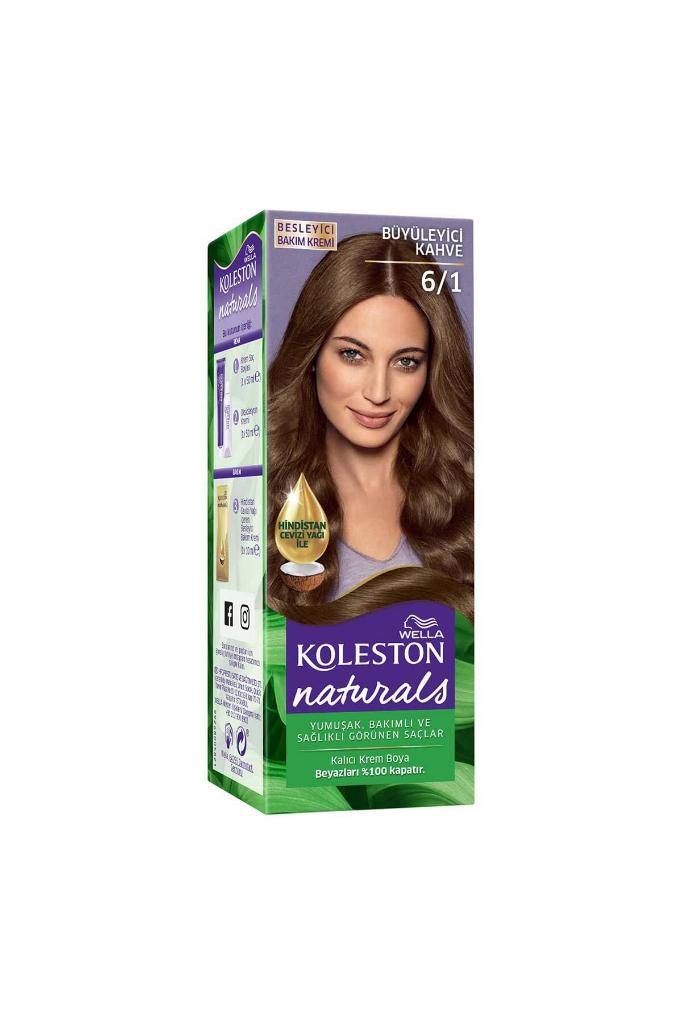  Koleston Naturals Saç Boyası 6/1 Büyüleyici Kahve