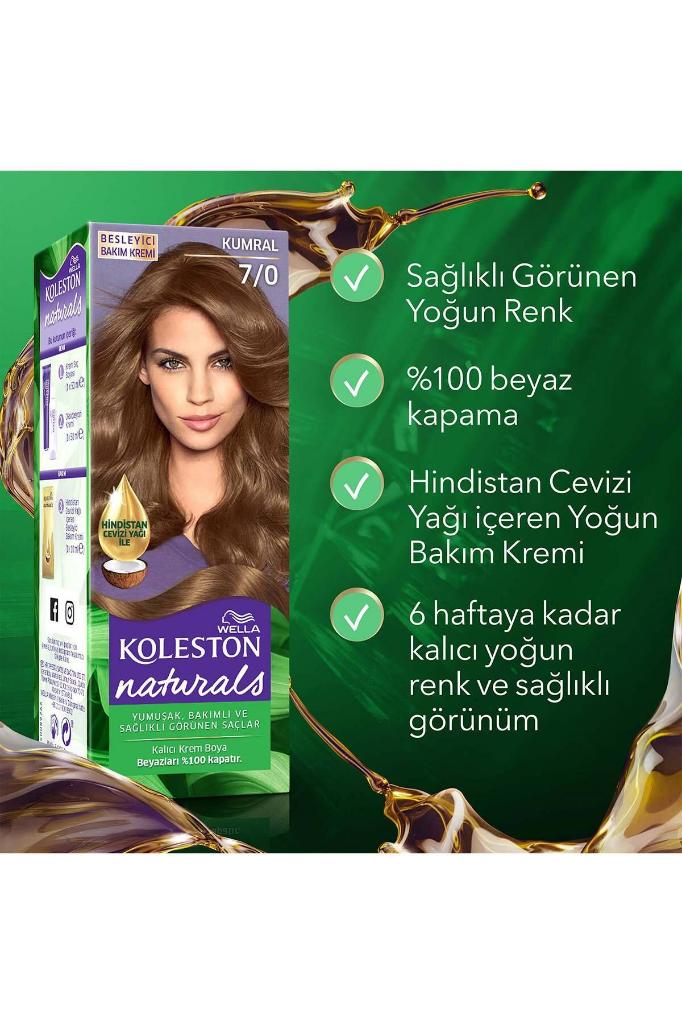 Koleston Naturals Saç Boyası 7/0 Kumral