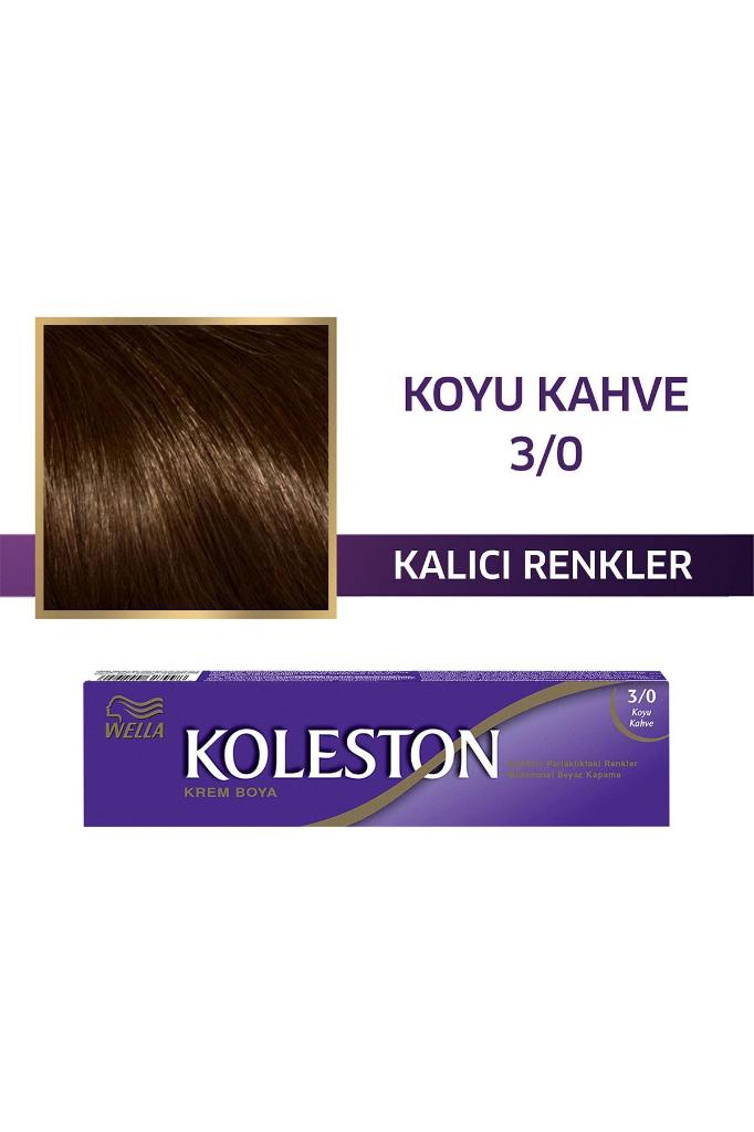 Koleston Single Tüp Boya 3/0 Koyu Kahve