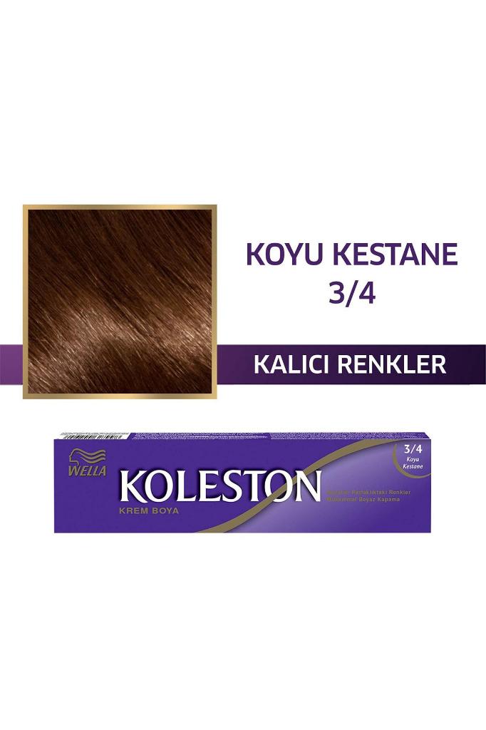 Koleston Single Tüp Boya 3/4 Koyu Kestane