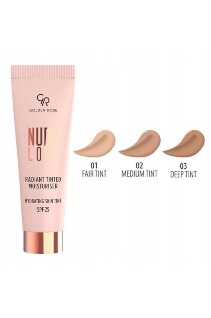 Nude Look Radiant Tinted Moist No: 02 Renkli Nemlendirici