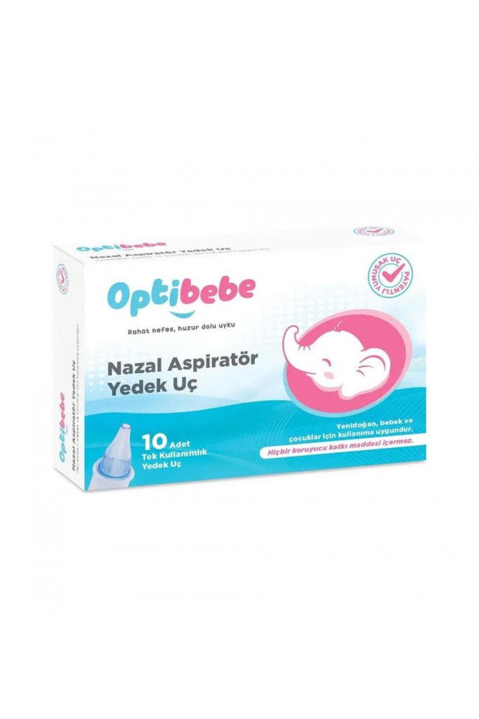 optibebe nazal burun aspiratör yedek uç 10 adet