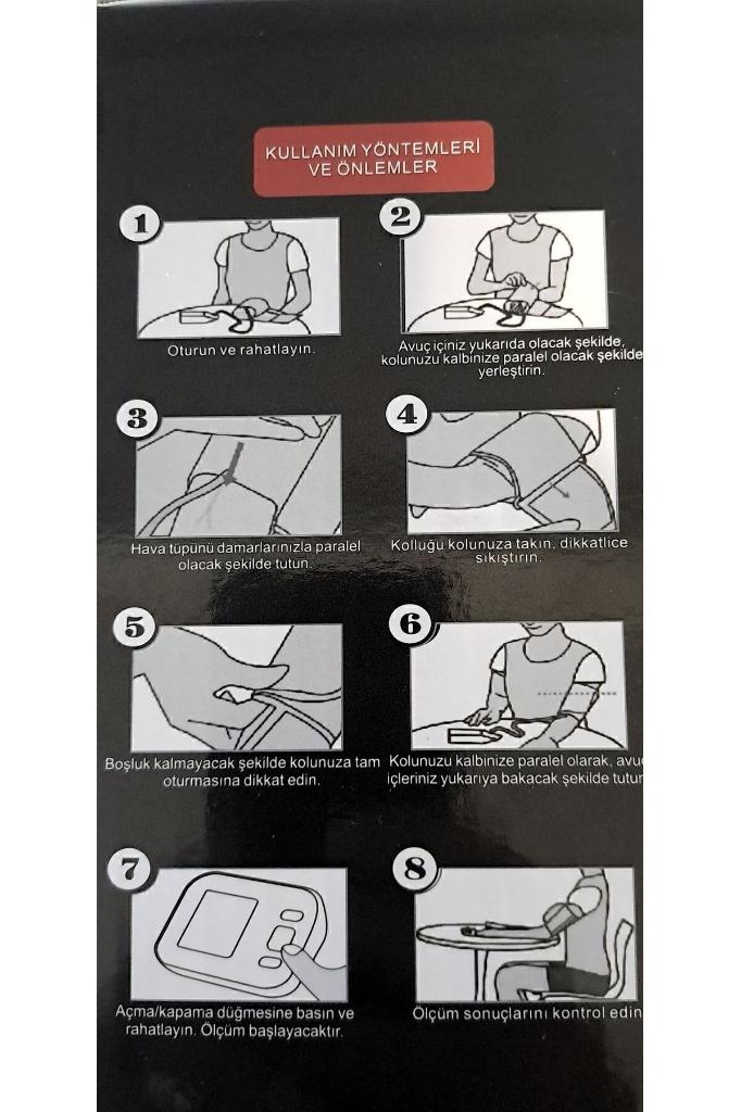 Respirox Axd809 Koldan Ölçer Konuşan Adaptörlü Tansiyon Aleti