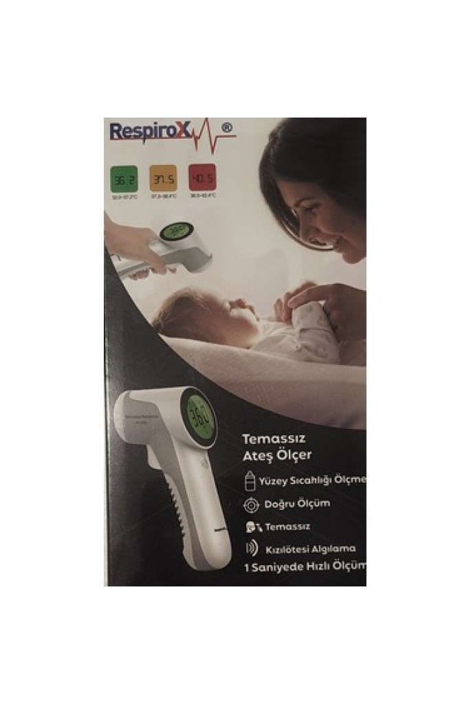 Respirox Temassız Ateş Ölçer JM-01801