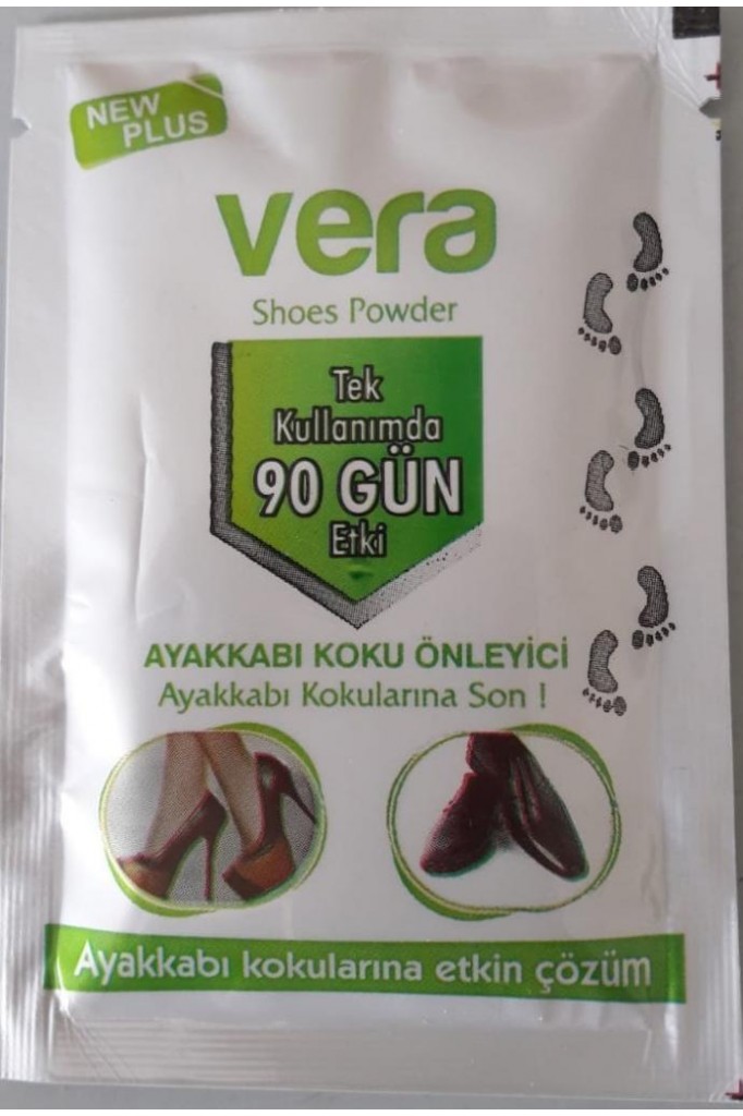 VERA AYAK VE AYAKKABI KOKUSU ÖNLEYİCİ TOZU 12 GR TEK KULLANIMLIK