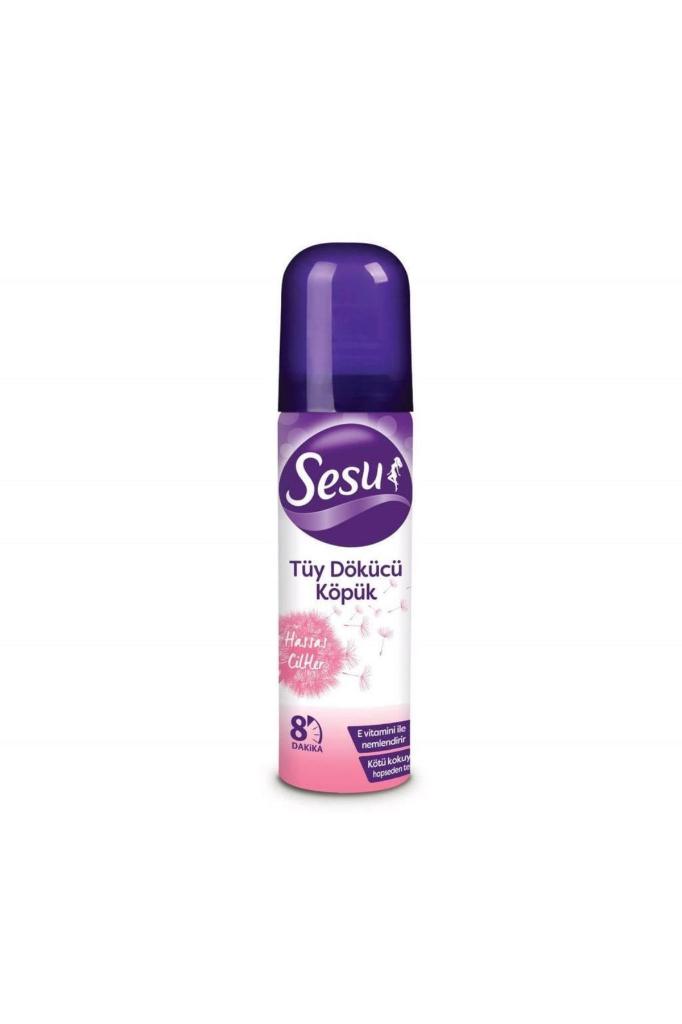 Sesu Tüy Dökücü Krem Sprey Hassas Cilt 150 Ml