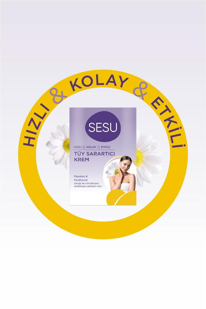 Sesu Tüy Sarartıcı Krem 35 18 gr