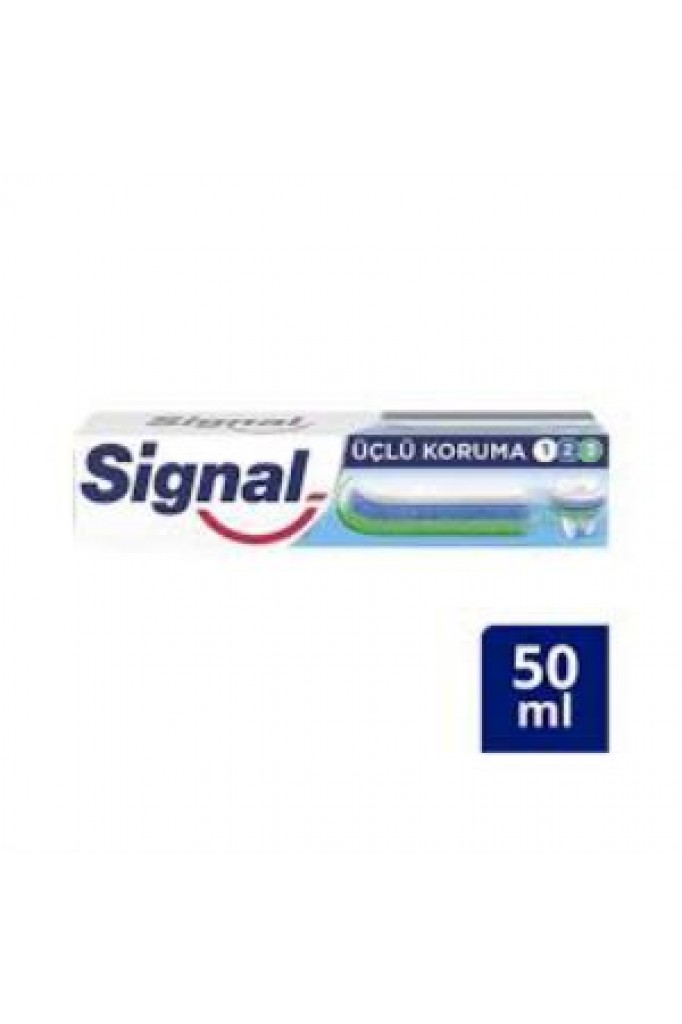 SİGNAL ÜÇLÜ KORUMA DİŞ MACUNU 50 ML