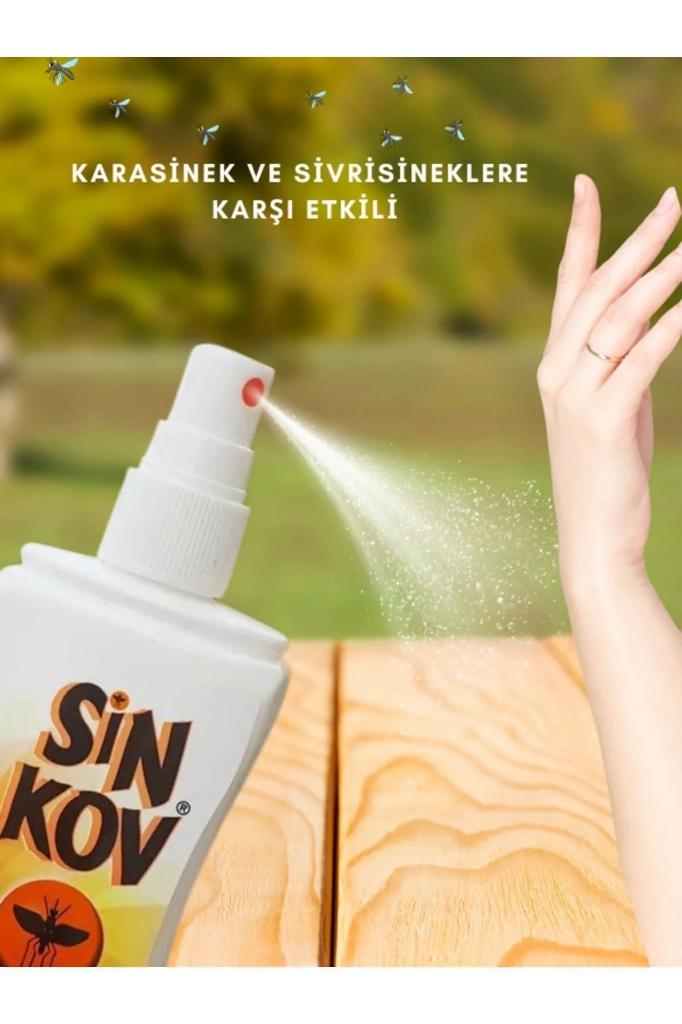 sinkov Sivrisinek Ve Kene Kovucu Atomizer Sprey 100 ml 12 Adet