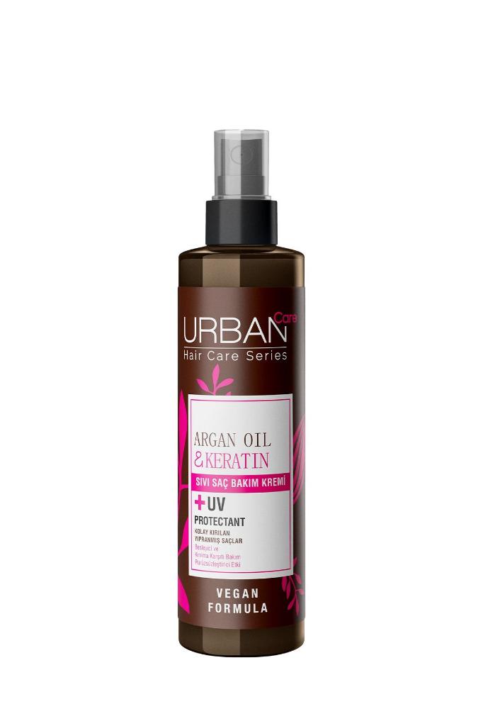 Urban Care Argan Yağı Kolay Kırılan Yıpranmış Saçlara Özel Sıvı Saç Bakım Kremi-vegan-200 ml