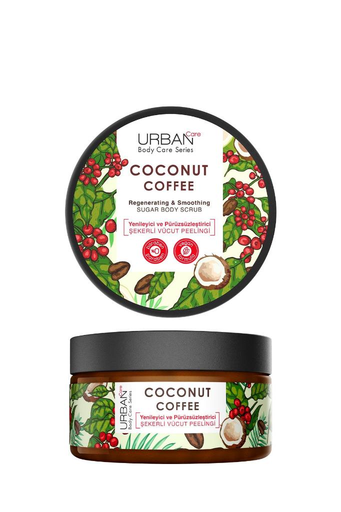 Urban Care Coconut Coffee Yenileyici Ve Cilt Pürüzsüzleştirici Vücut Peeling 200 ml