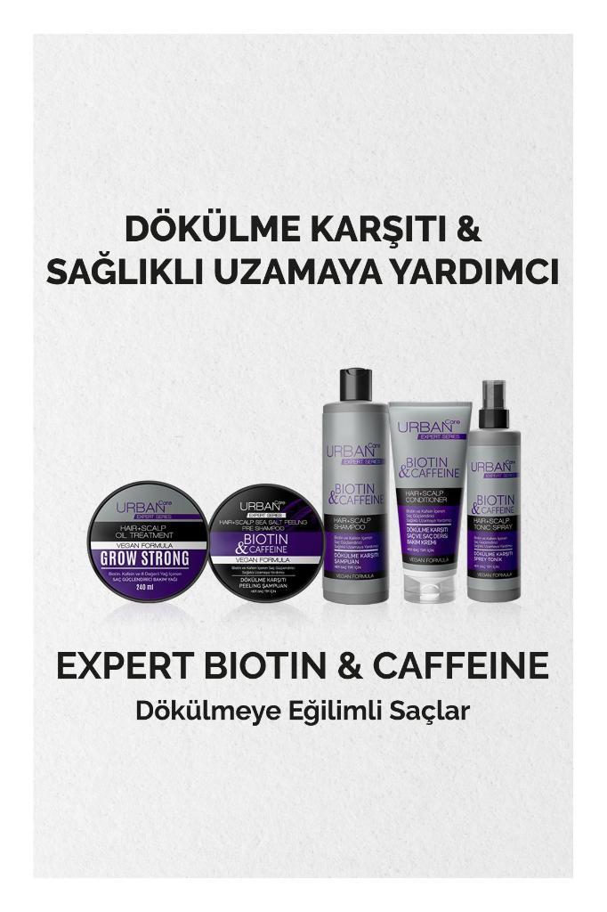 Urban Care Expert Biotin Ve Kafein Dökülme Karşıtı Saç Bakım Şampuan Sağlıklı Uzamaya Yardımcı 350ml