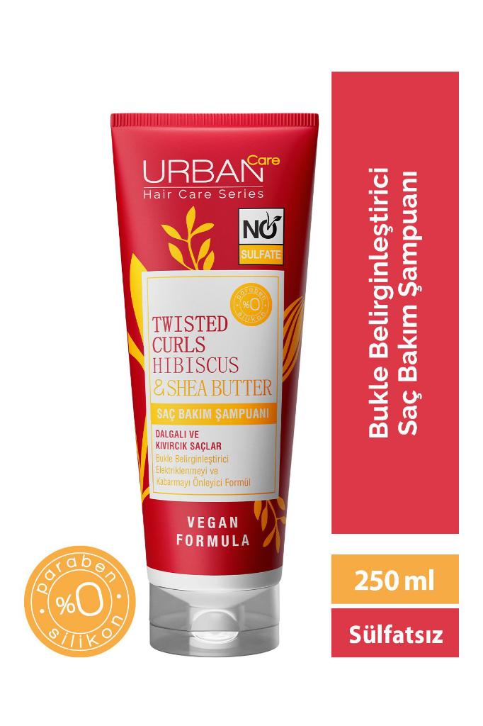 Urban Care Hibiscus&shea Butter Kıvırcık Ve Dalgalı Saçlara Özel Saç Bakım Şampuanı-sülfatsız-250ml