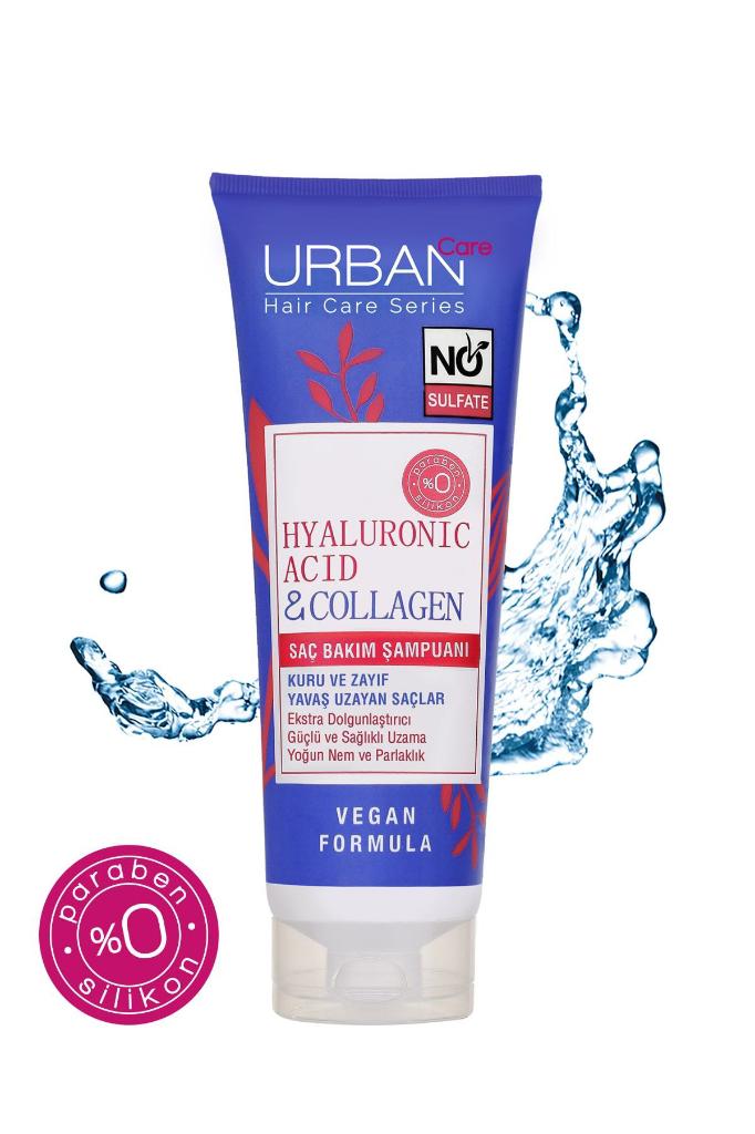 Urban Care Hyaluronic Acid & Collagen Saç Bakım Şampuanı