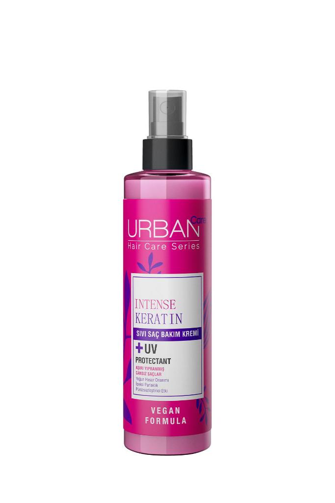 Urban Care Intense Keratin Aşırı Yıpranmış Cansız Saçlara Özel Sıvı Saç Bakım Kremi-vegan-200 ml