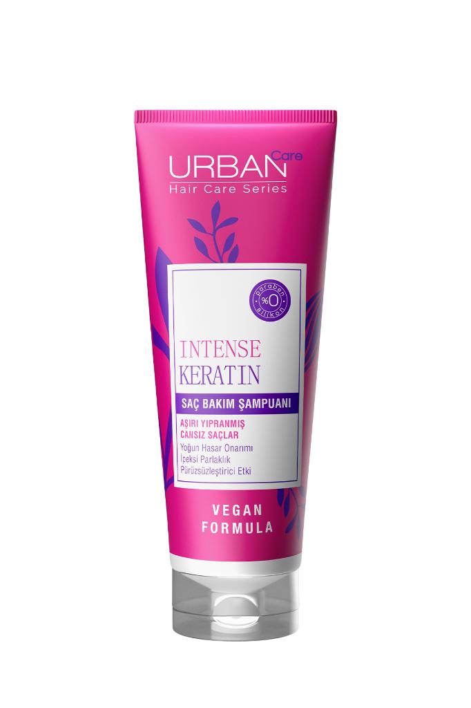 Urban Care Intense Keratin Aşırı Yıpranmış Saçlara Özel Saç Bakım Şampuanı-250 Ml-vegan