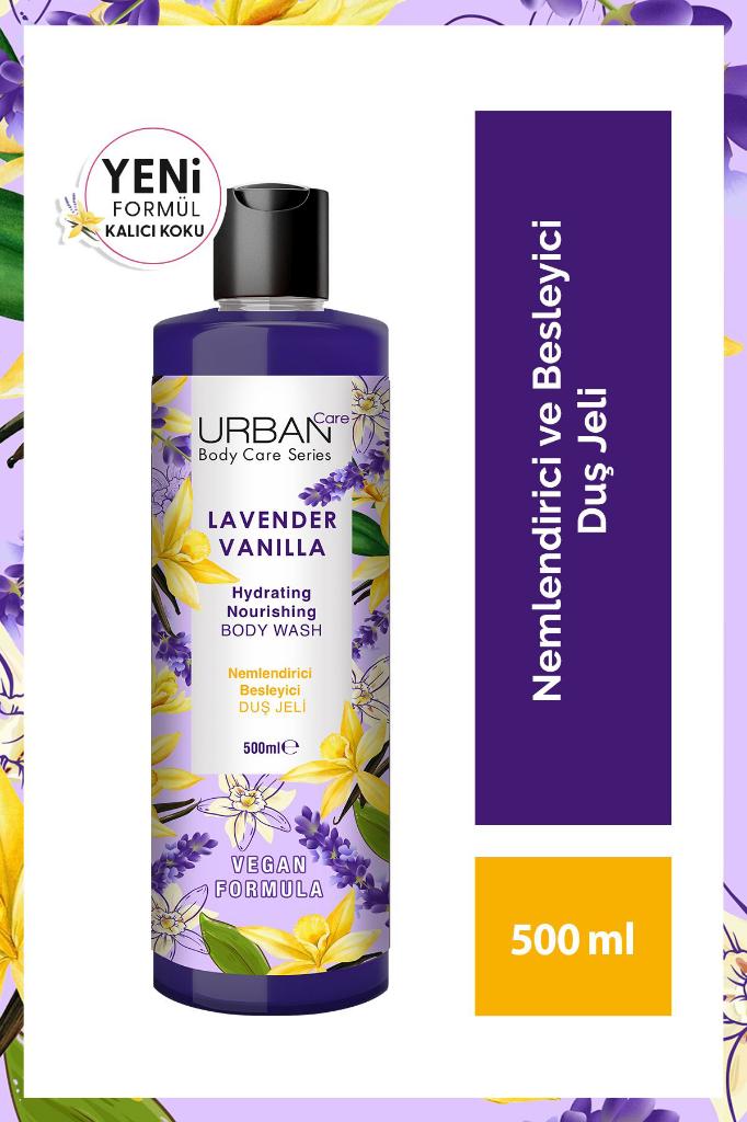 Urban care Lavender & Vanilla Yenileyici Ve Pürüzsüzleştirici Duş Jeli 500 ml