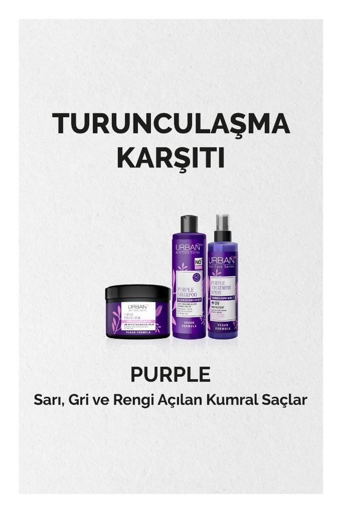 Urban Care Mor Turunculaşma Karşıtı Saç Bakım Şampuanı - Sülfatsız - Vegan - 250 ml