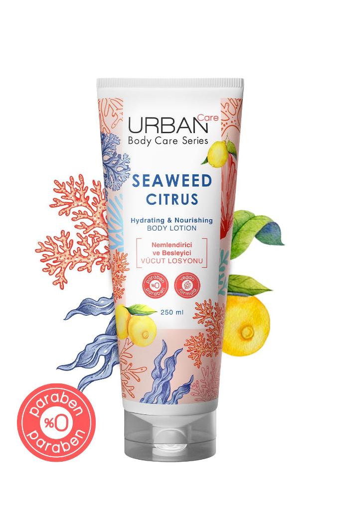 Urban Care Seaweed Citrus Nemlendirici Ve Besleyici Vücut Losyonu 250 ml - Vegan